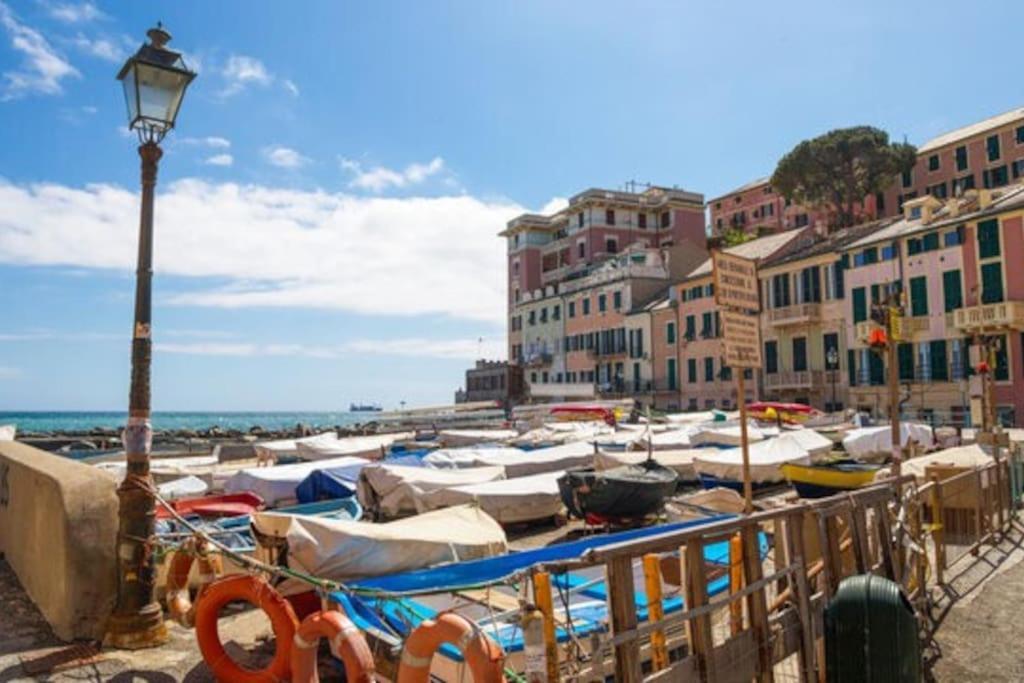 Pisi Home, 2 Min Dalla Spiaggia E Dall' Ospedale Gaslini Genova Eksteriør billede